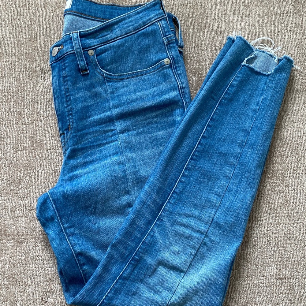 Madewell 9” High Rise Skinny